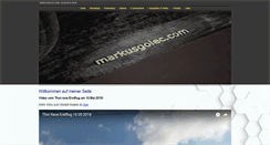 Desktop Screenshot of markusgolec.com